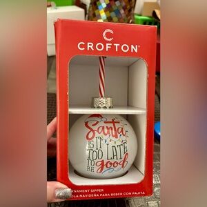 Crofton Ornament Sipper 13.5 oz Capacity OS Christmas
